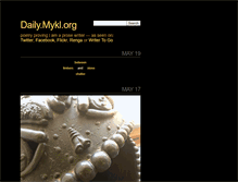 Tablet Screenshot of daily.mykl.org